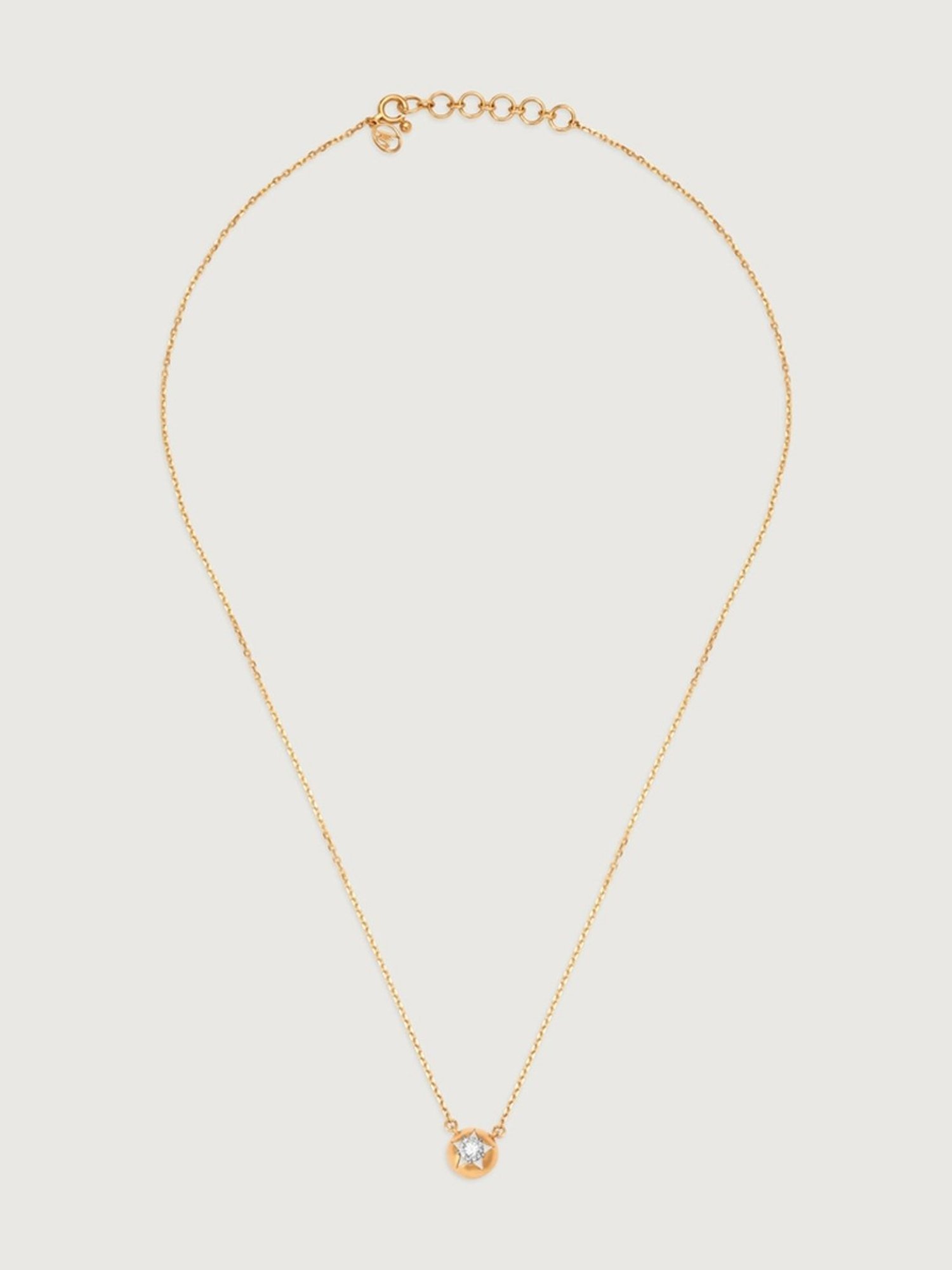 Mia by Tanishq Starry Trails Studded 14k Gold & Diamond Necklace