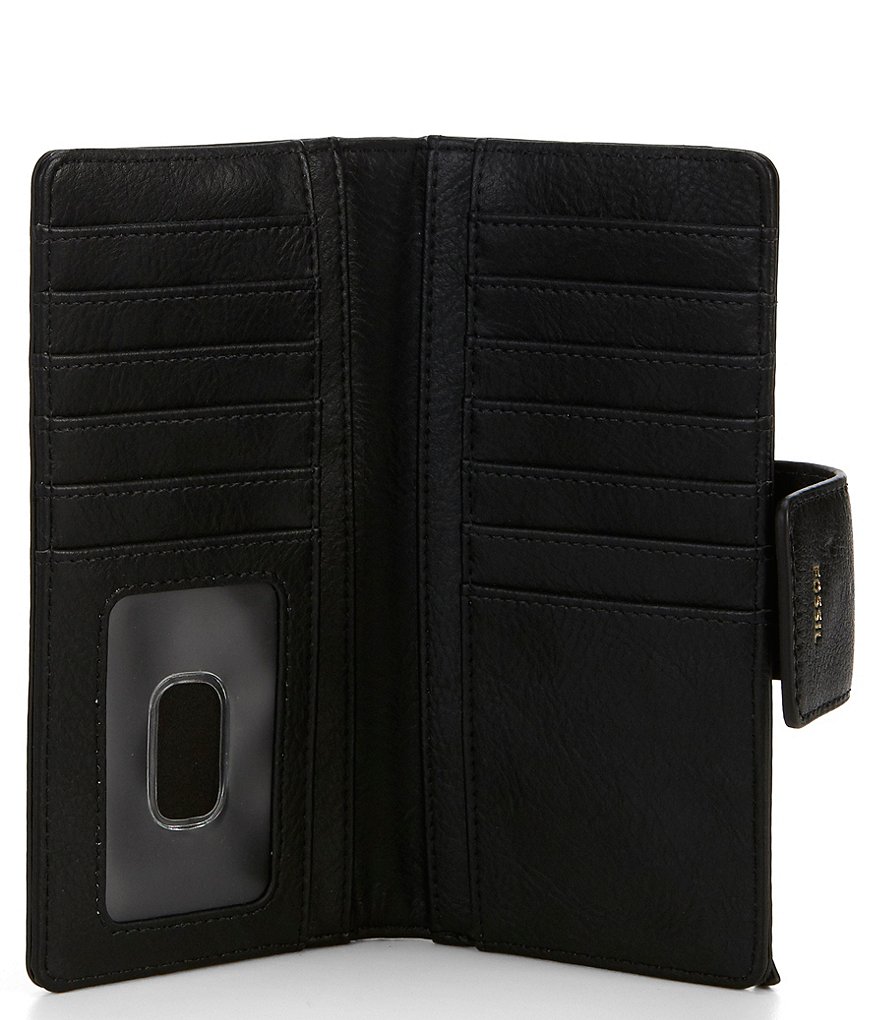 Fossil Logan RFID Leather Tab Bifold Wallet