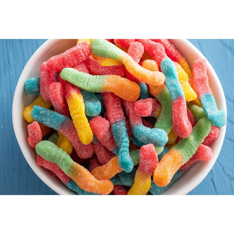 Trolli Sour Brite Crawlers Gummi Worms – 28.8oz