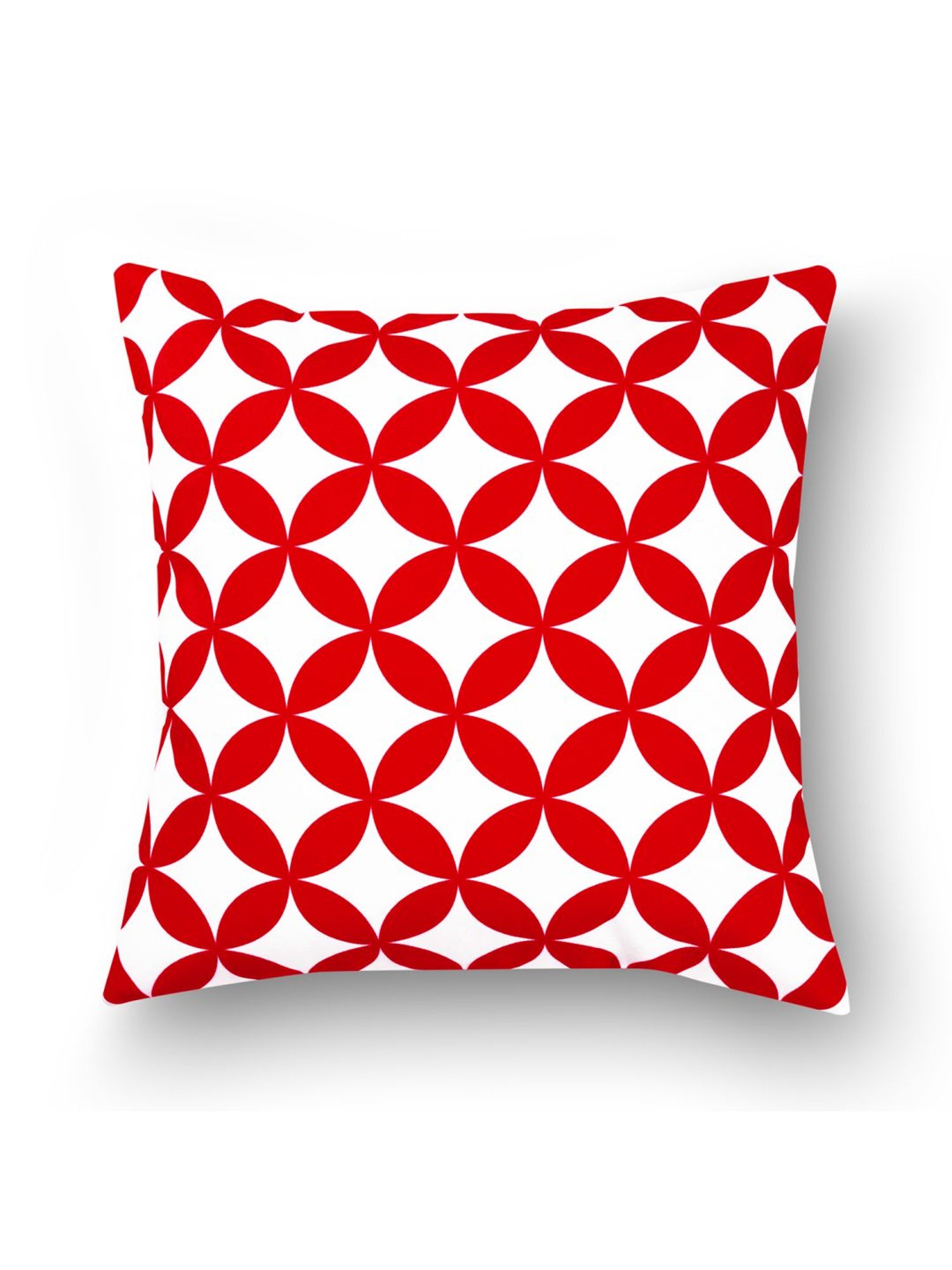SEJ by Nisha Gupta Red & White Cushion Covers - Set of 2
