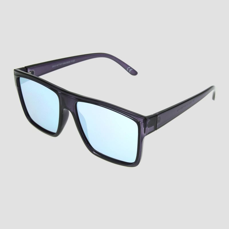 Women's Square Sunglasses with Mirrored Lenses - All in Motion™ Purple
