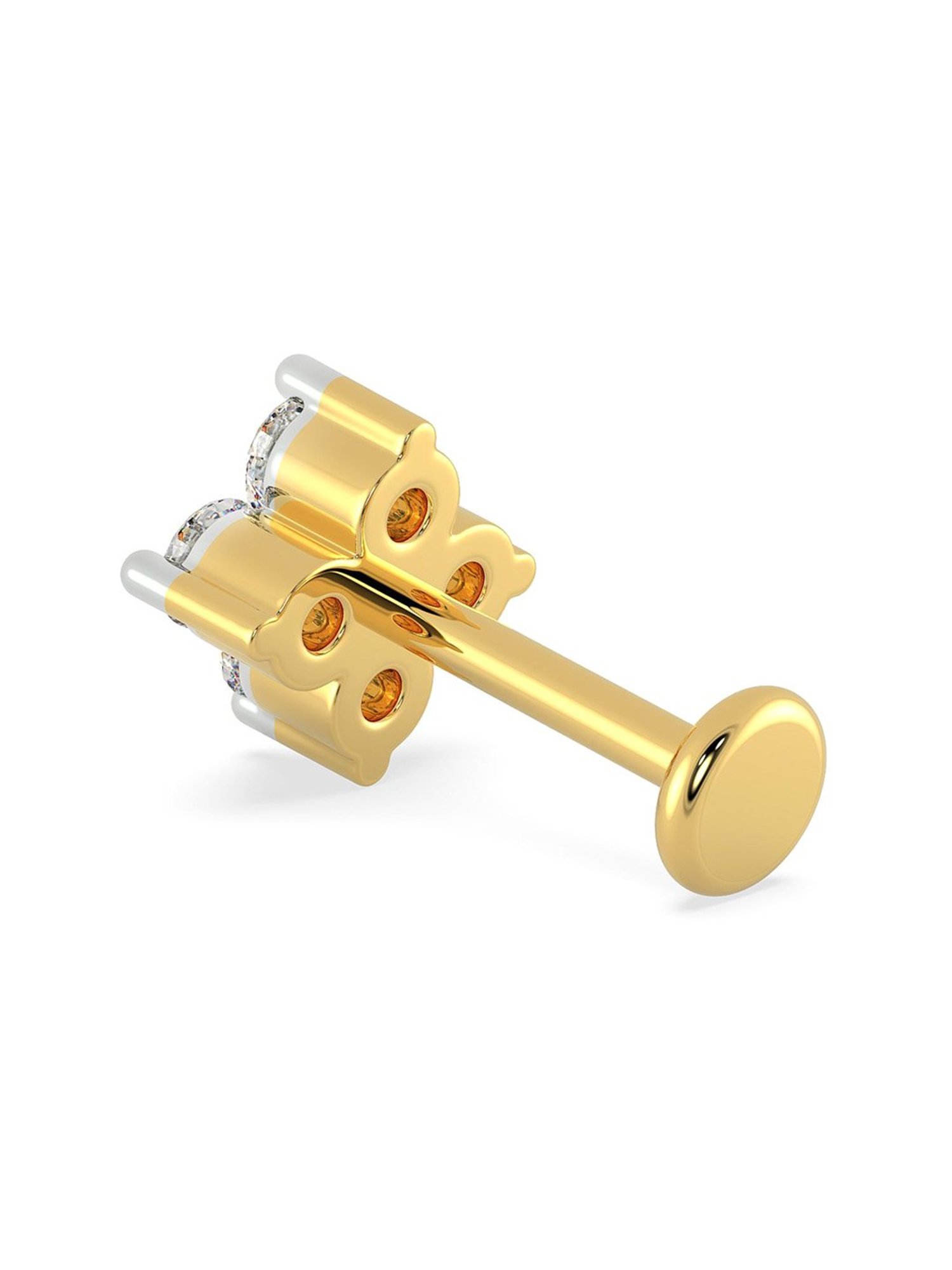 Joyalukkas 18k Gold & Diamond Nosepin