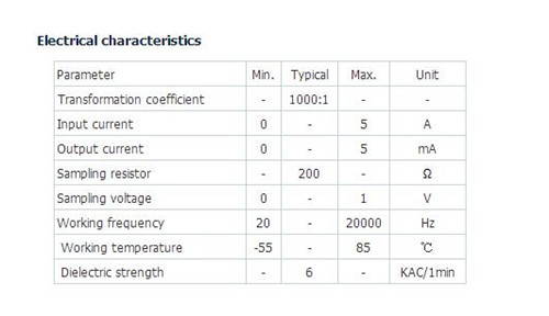 Itead AC current transformer Non-Invasive AC Current Sensor (TA12-100)