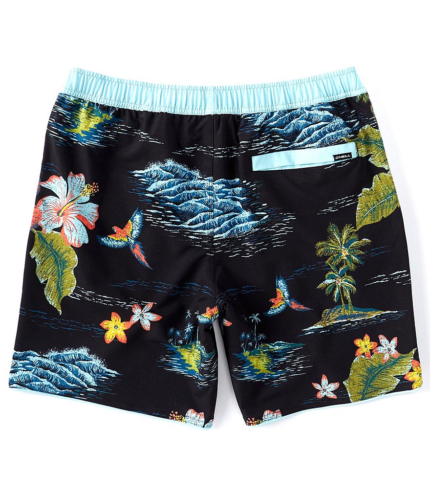 O'Neill Hyperfreak Exchange 17#double; Outseam Swim Volley Shorts