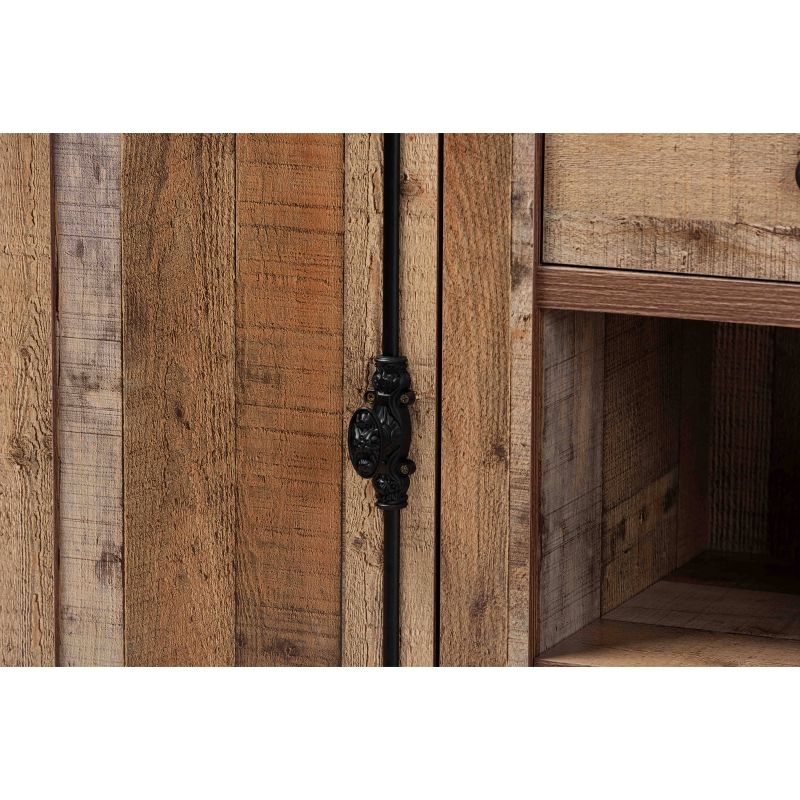 Carmel Sideboard Dark Brown/Black - Chique