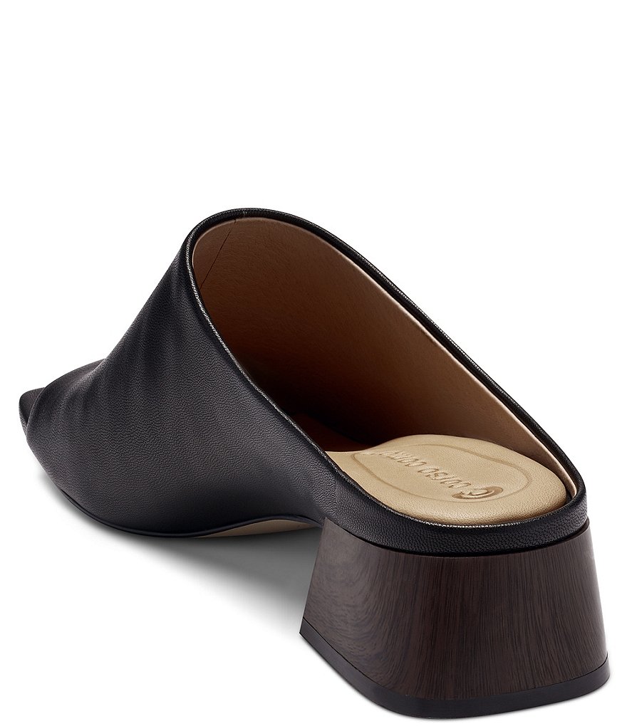 CC Corso Como Jacenia Leather Block Heel Mules