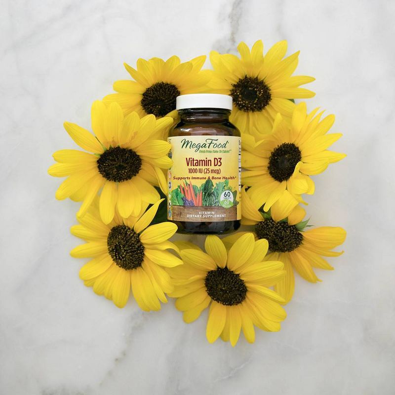 MegaFood Vitamin D3 1000 IU Tablet - 60ct