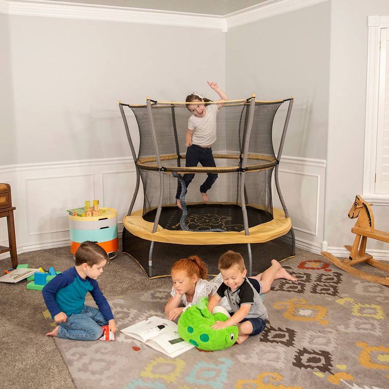 Skywalker Trampolines ActivPlay 60" Round Safari Explorer Mini Bouncer with Enclosure