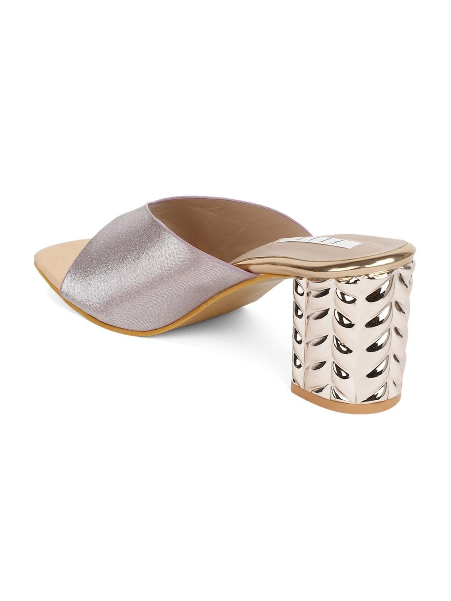 Elle Women's Rose Gold Casual Sandals