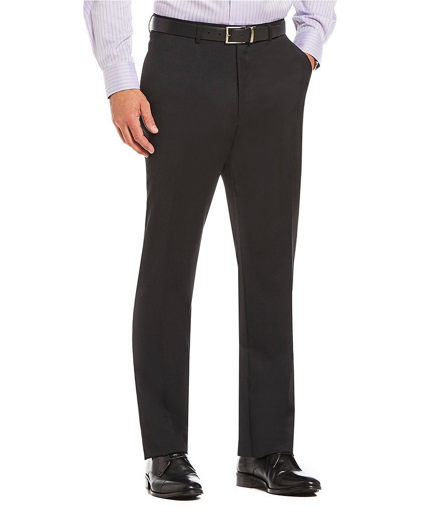 Hart Schaffner Marx Classic Fit Solid Wool Suit