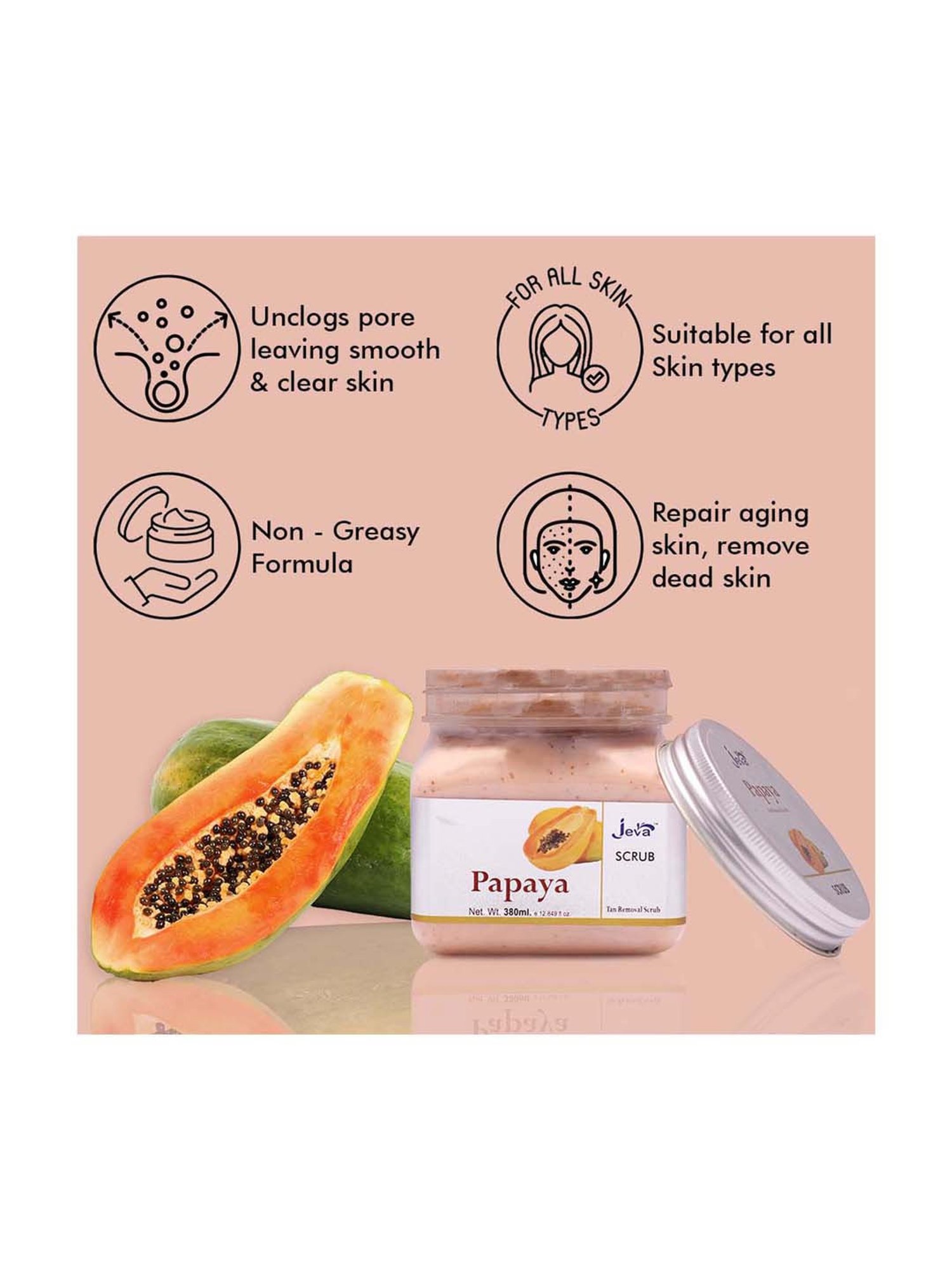 Plum BodyLovin Vanilla Vibes Sugar Body Scrub - 200 gm