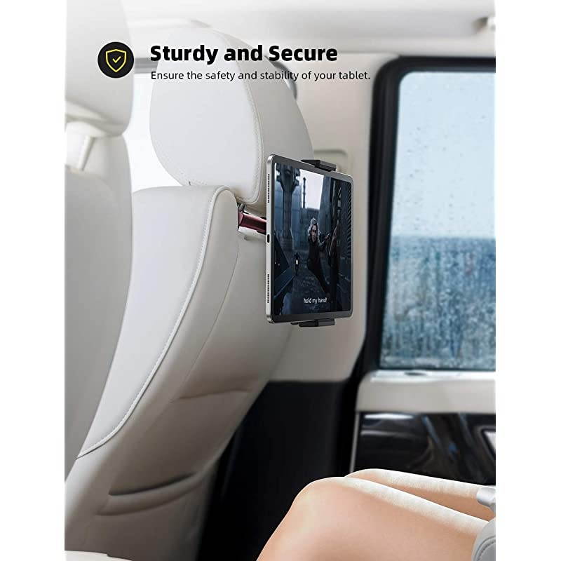 Headrest Tablet Holder Car Tablet Mount  Headrest Stand Cradle Compatible with Devices Such as iPad Pro Air Mini Galaxy Tabs Other 47 129 Cell Phones and Tablets Red