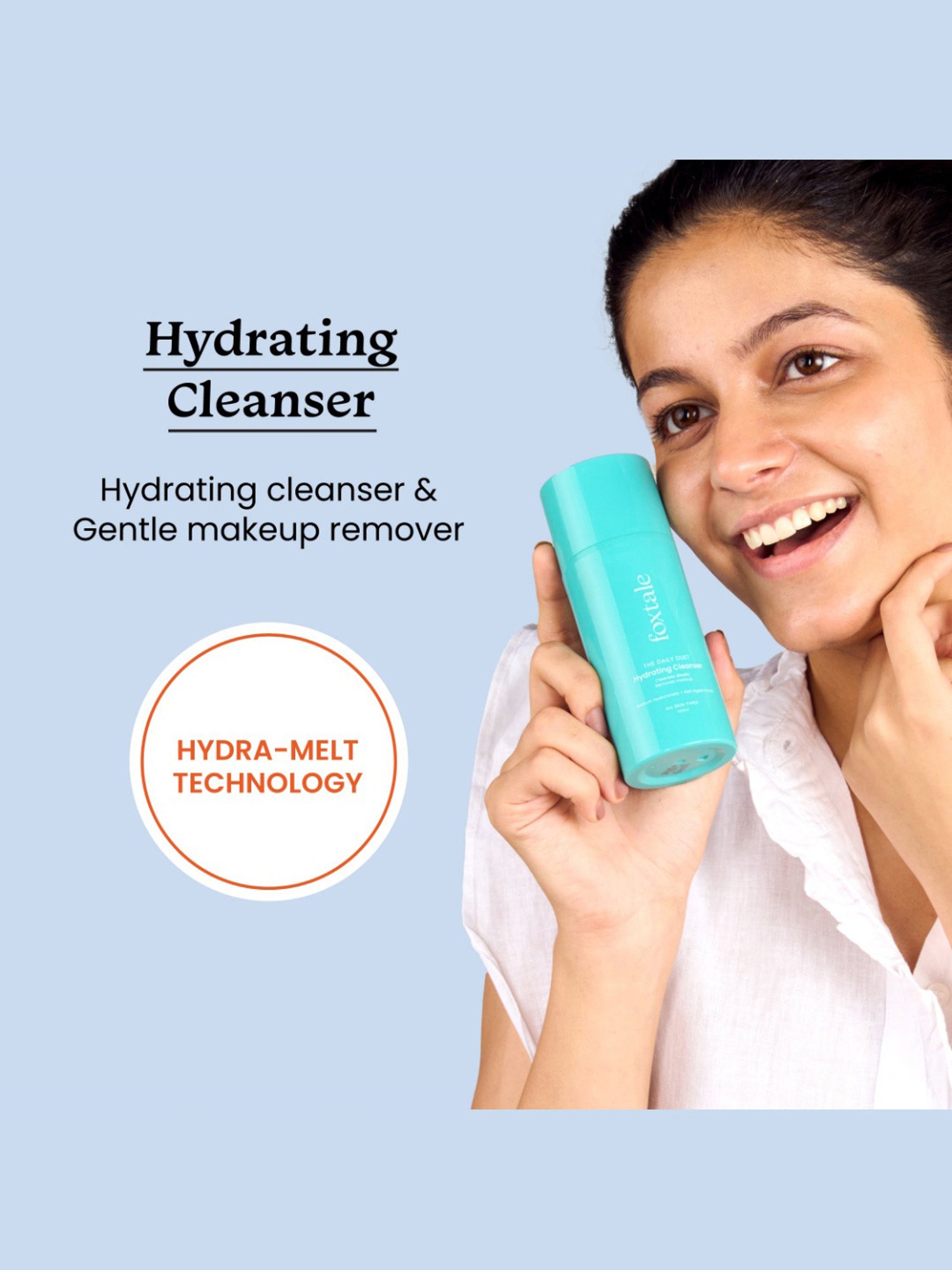 Foxtale The Daily Duet Hydrating Cleanser - 100 ml