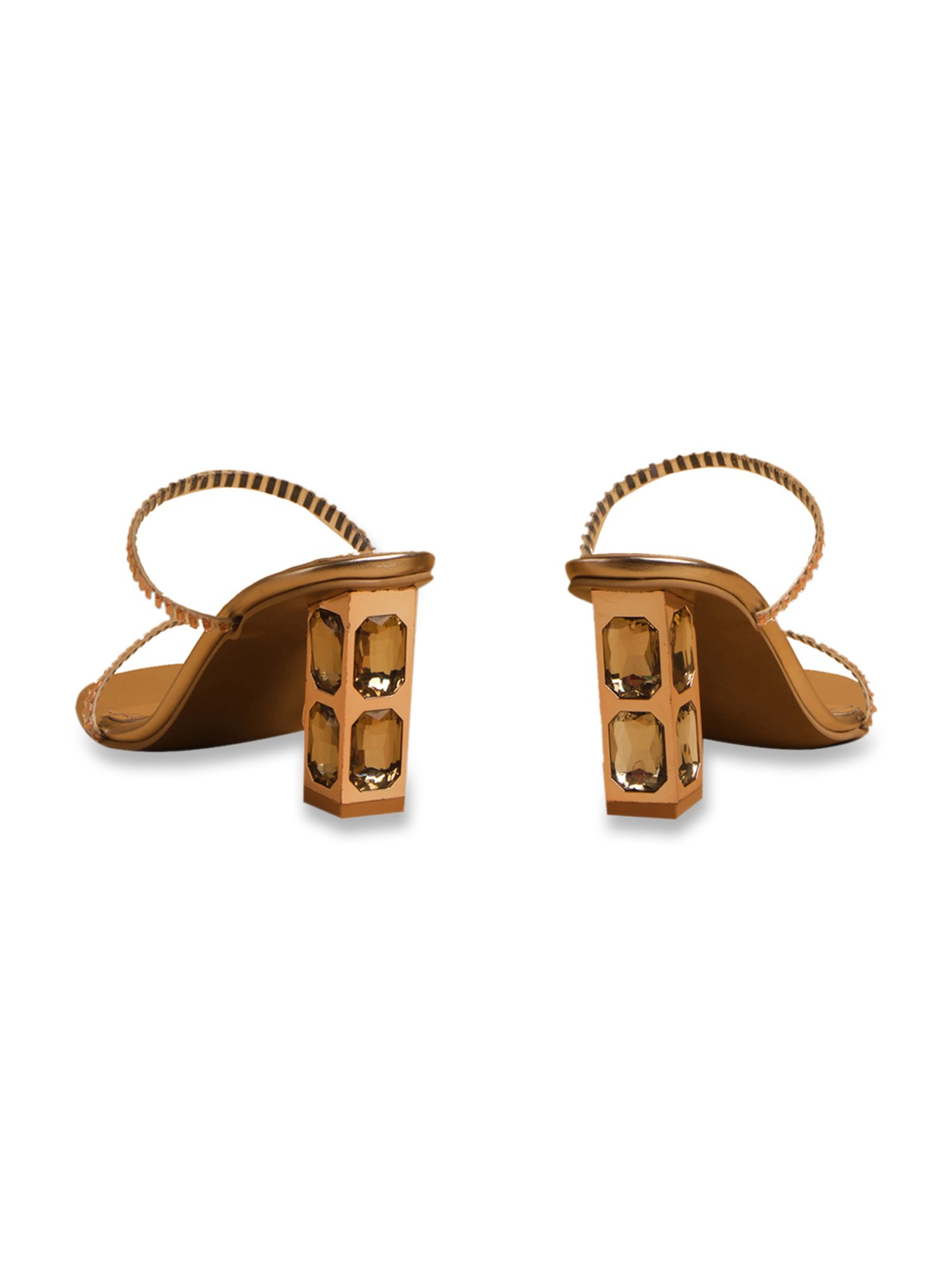 Eridani Women's Sophie Rose Gold Casual Sandals