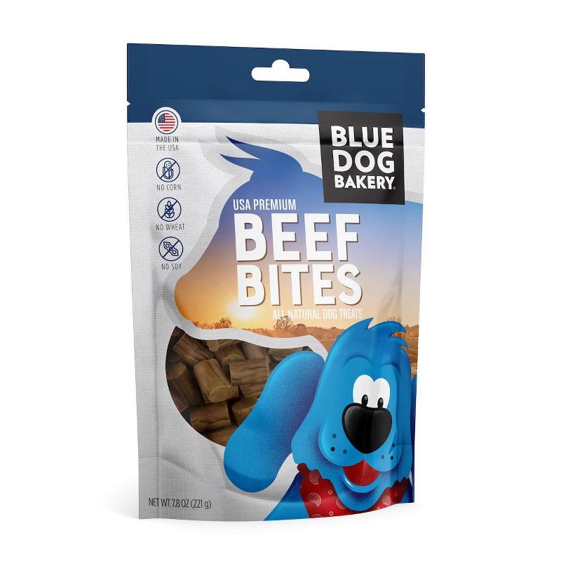 Blue Dog Bakery Beef Bites Chewy Dog Treats - 7.8oz