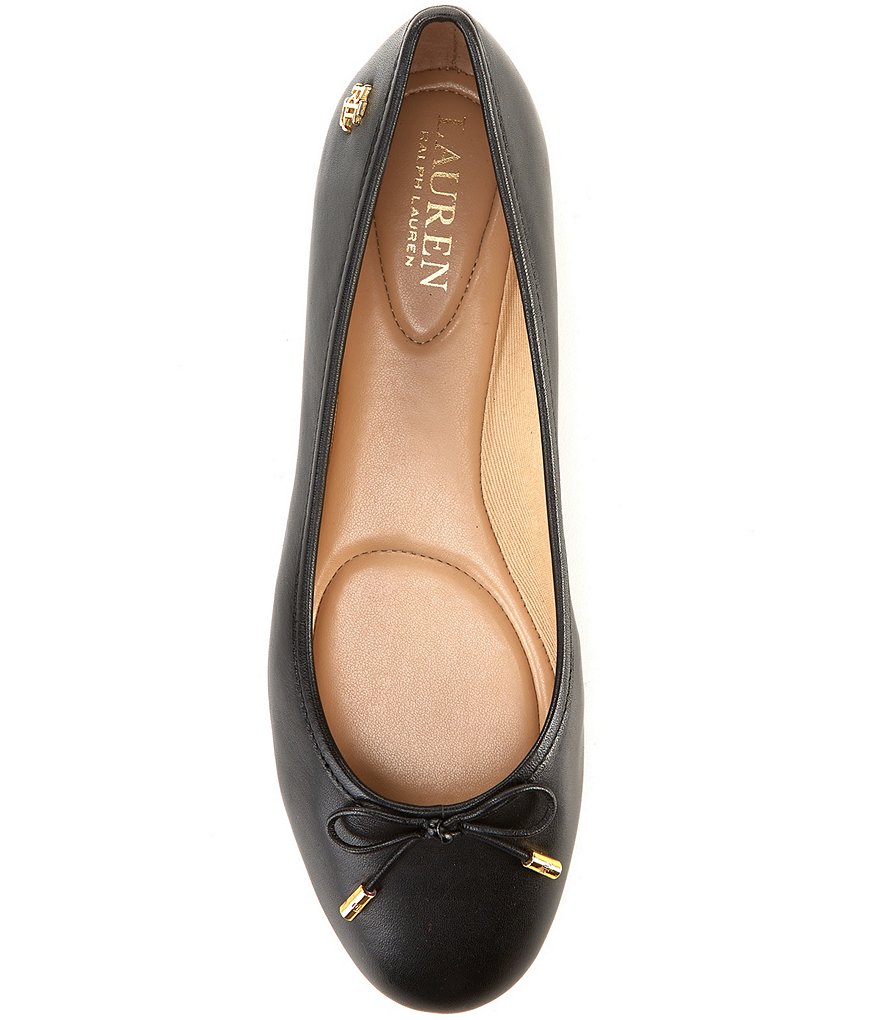 Lauren Ralph Lauren Jayna Bow Detail Flats