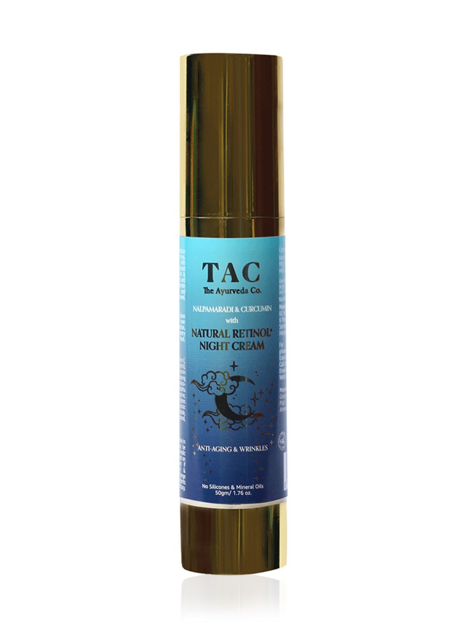 TAC - The Ayurveda Co. Night Cream & Eladi, Triphala & Hemp Seed SPF 50 Unscreen