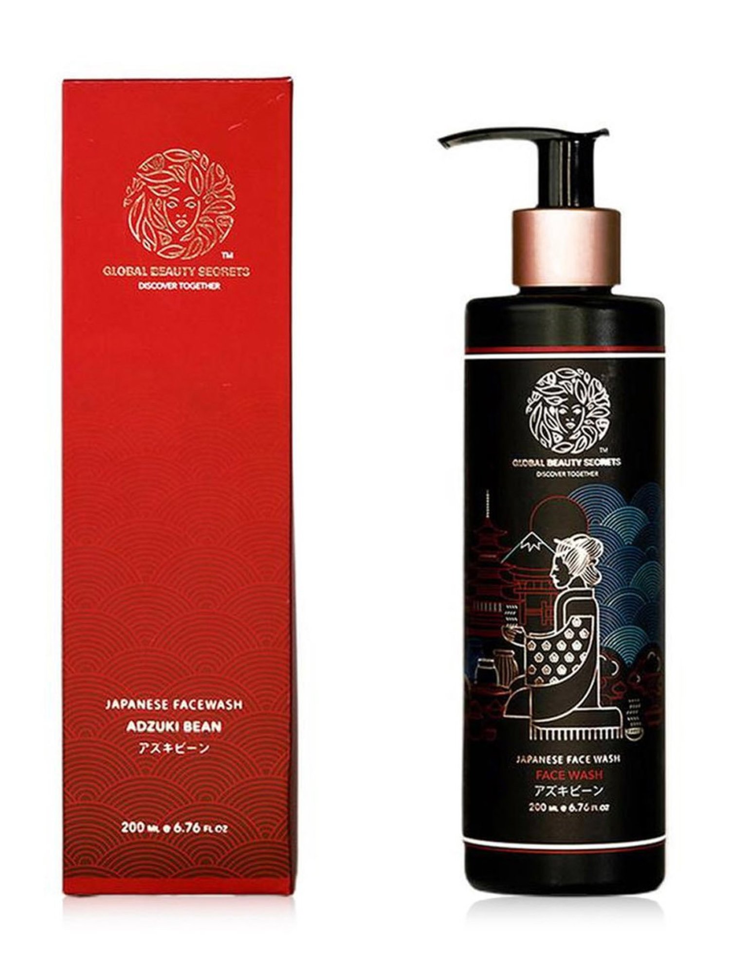 Global Beauty Secrets Adzuki Bean Face Wash - 200 ml
