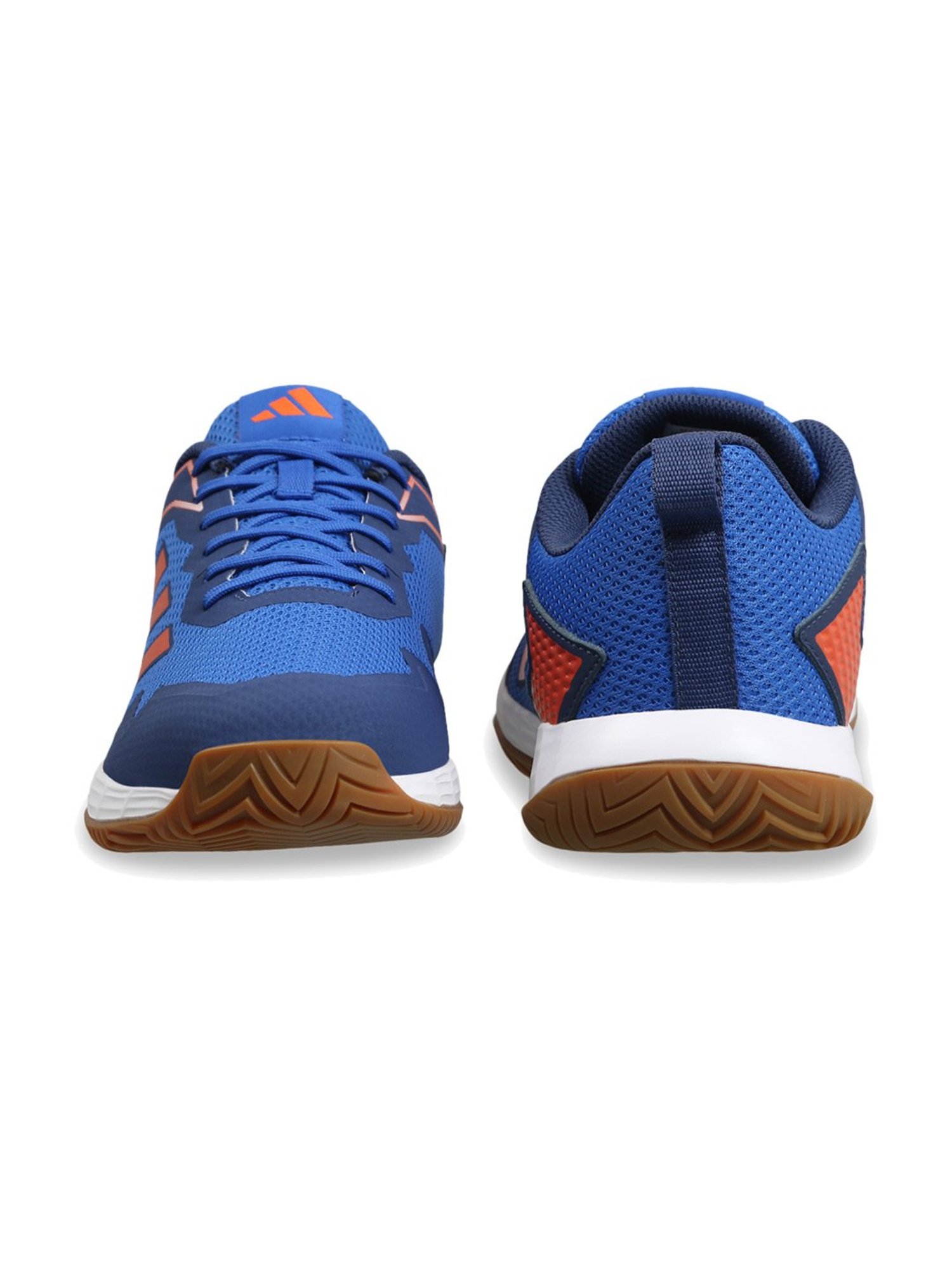 Adidas Men's BASELINER V2 Blue Indoor Court Shoes