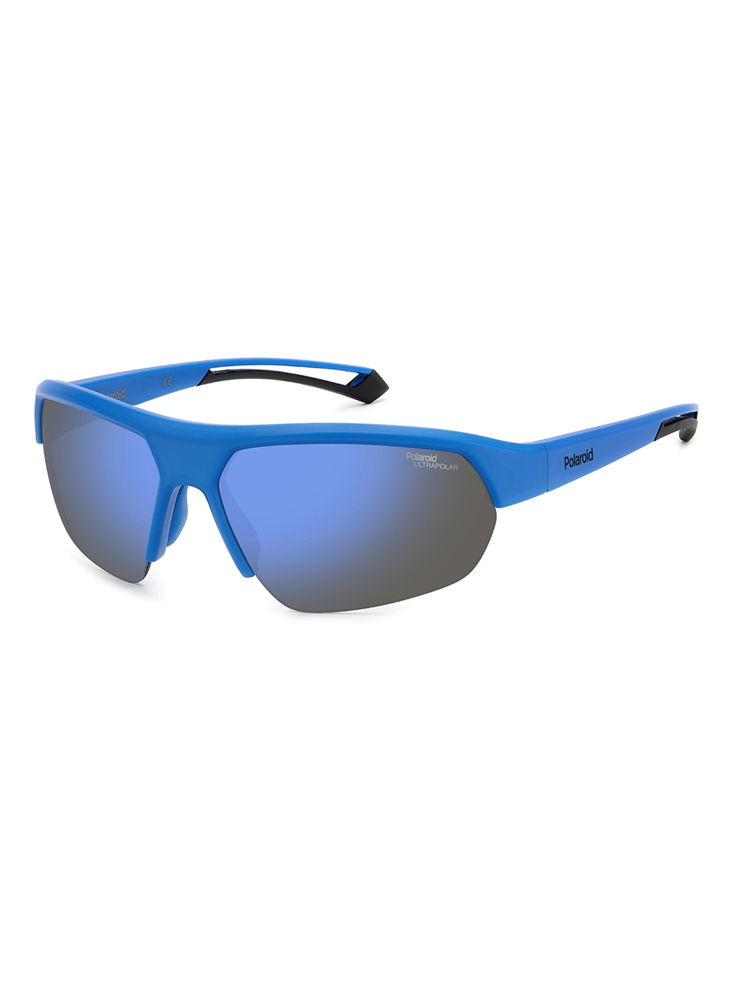Polaroid Blue Rectangular Unisex Sunglasses