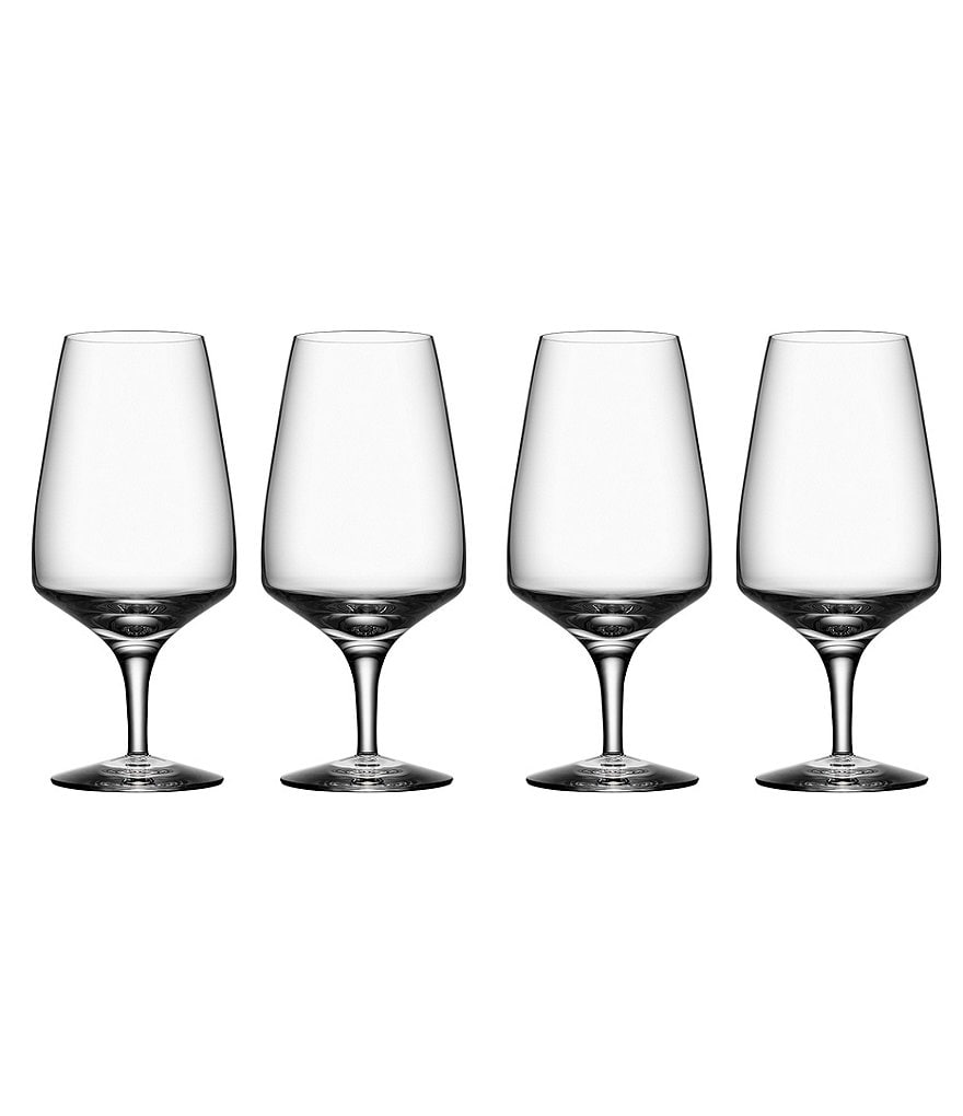 Orrefors Pulse Beer Glass, Set of 4