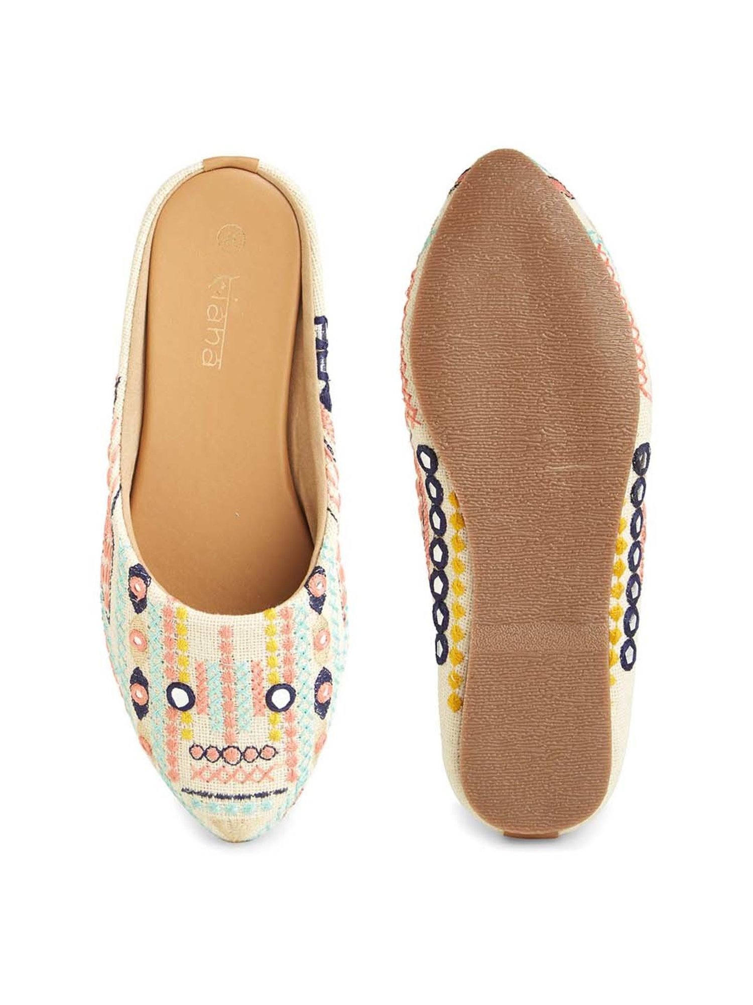 Kiana Women's Multicolor Mule Shoes