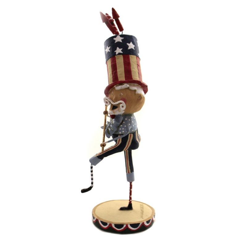 Lori Mitchell 9.5" Bandstand Sam Patriotic Summer July 4Th  -  Decorative Figurines