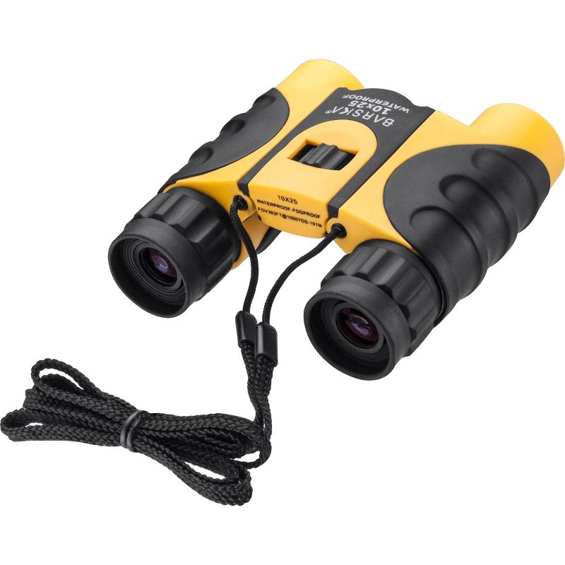 Barska 10x25mm Colorado Waterproof Compact Binoculars - Yellow
