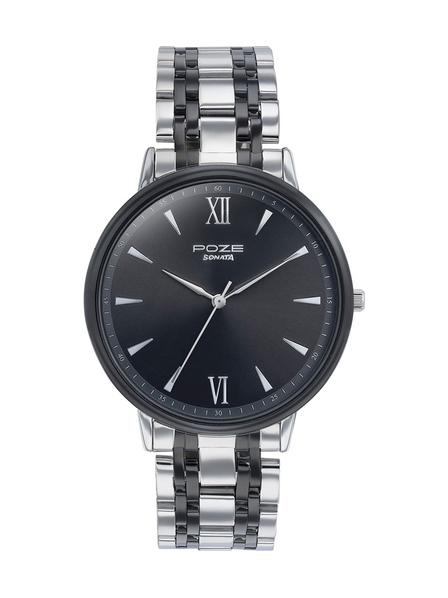 Sonata Poze 3.0 SP70044KM02W Analog Watch for Men