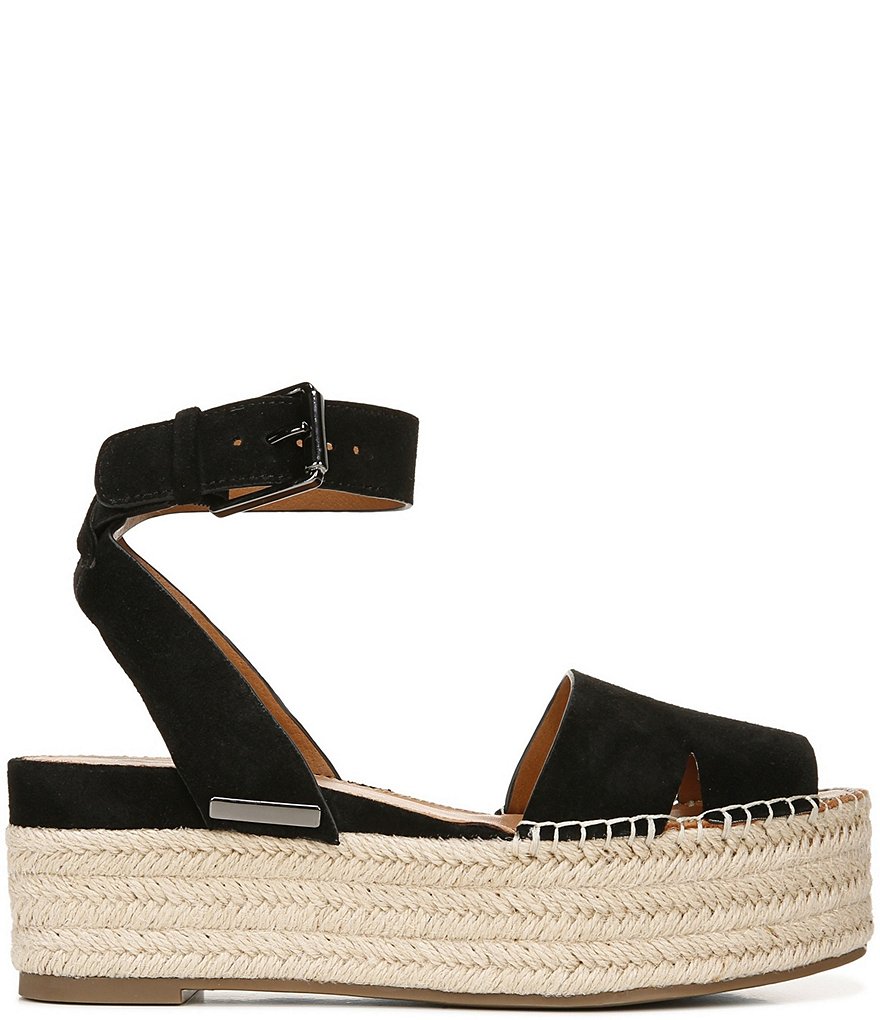 Splendid Meredith Suede Ankle Wrap Espadrille Sandals