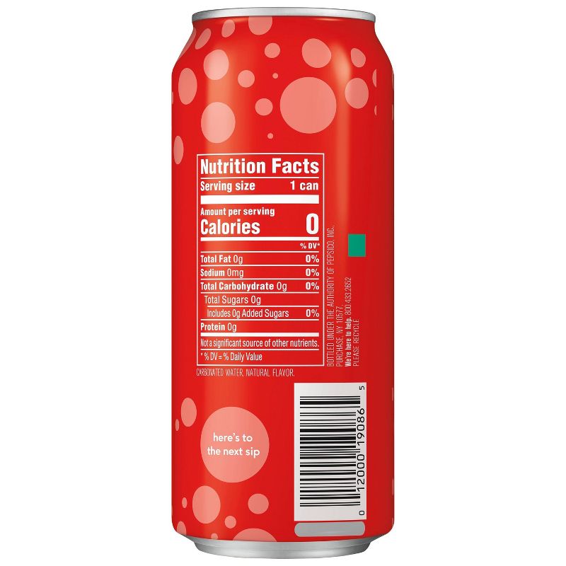bubly Strawberry Enhanced Sparkling Water - 16 fl oz Can