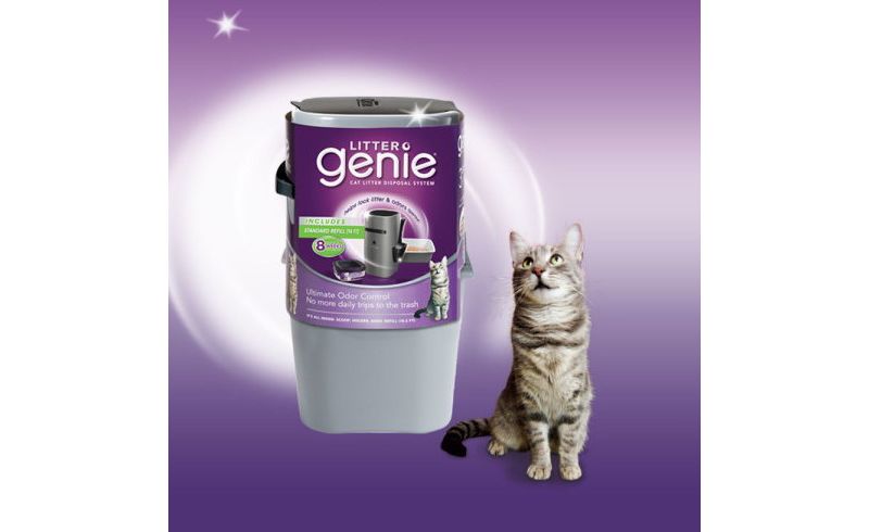 Litter Genie Ultimate Cat Litter Disposal System, Pail with Refill and Scoop