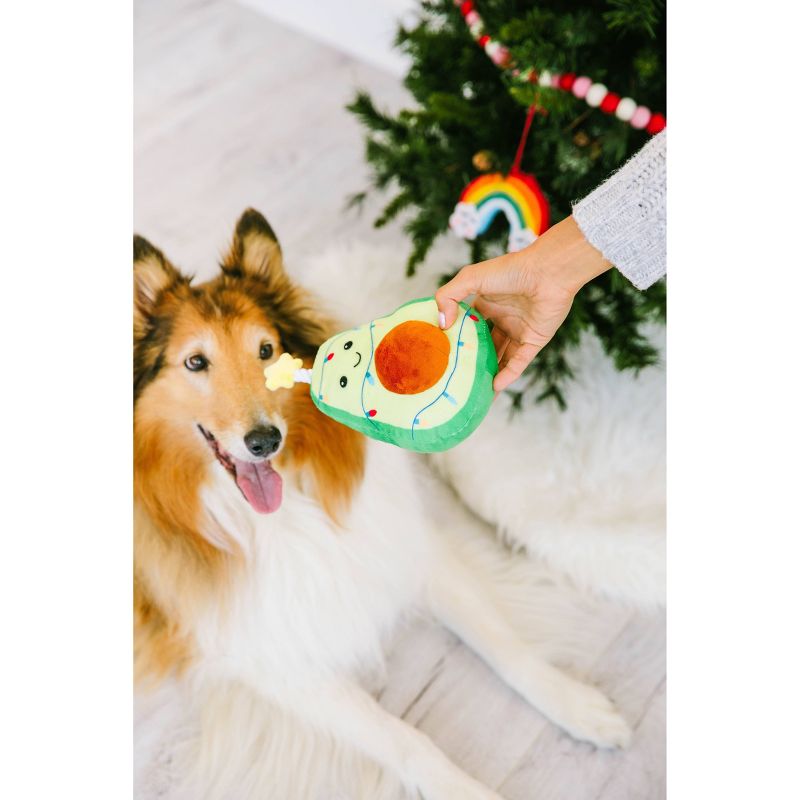 Pearhead Avo Happy Holiday Dog Toy