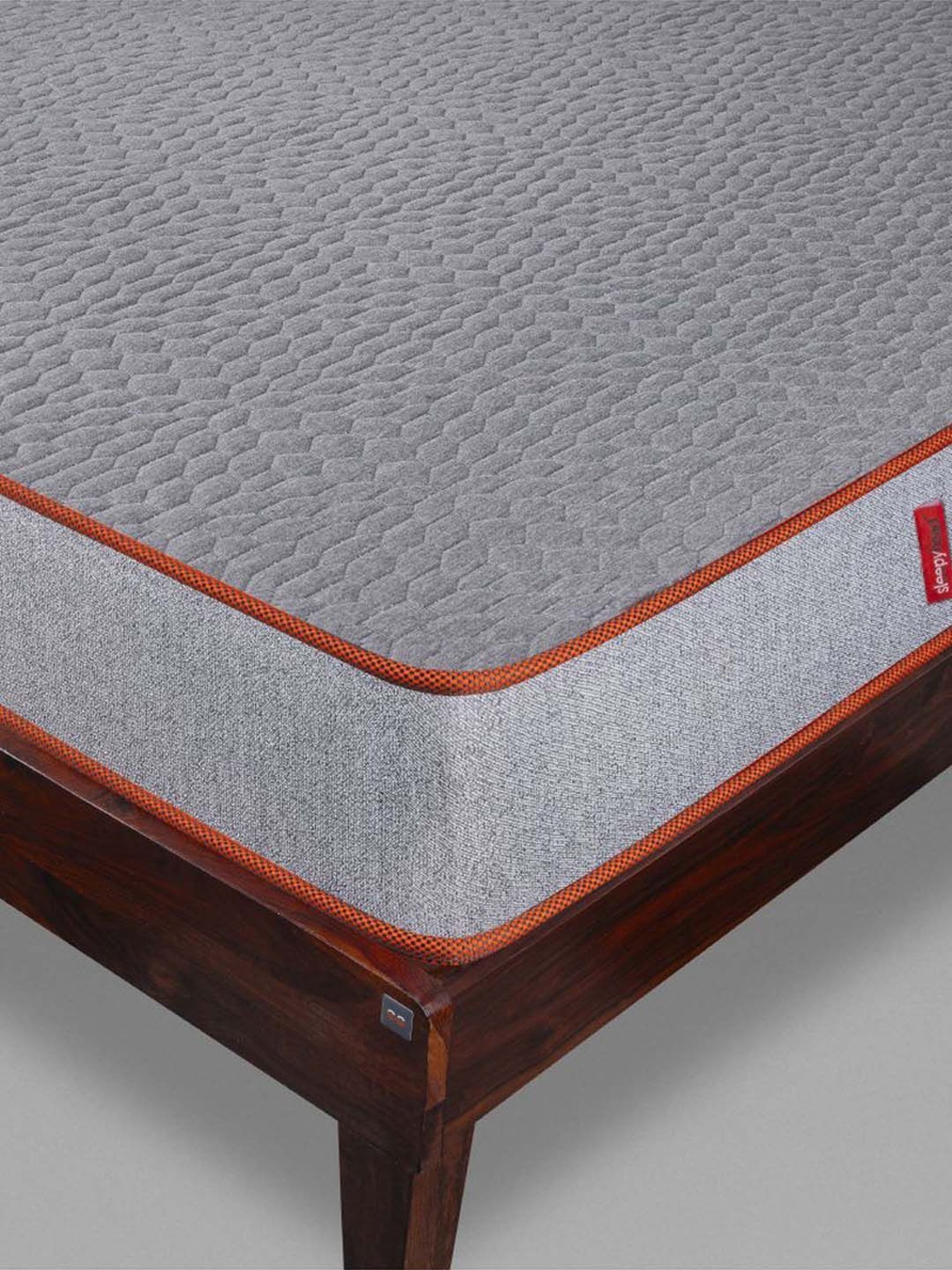 Sleepyhead Nature Pro Grey Natural Latex Mattress With Ergo Tri-Zone Technology