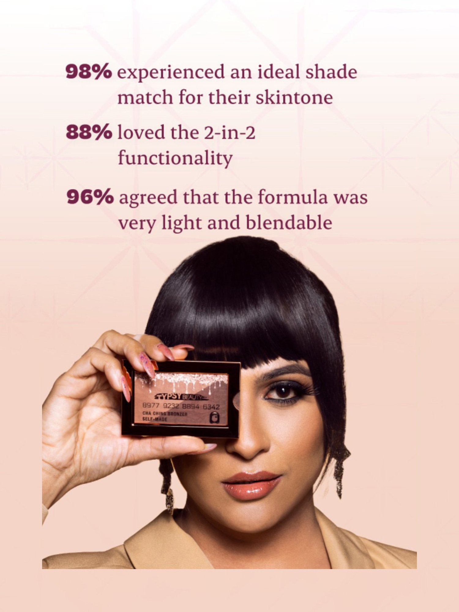 BH Cosmetics Los Angeles Full Heat Matte Bronzer Caramel Cabo - 6.5 gm