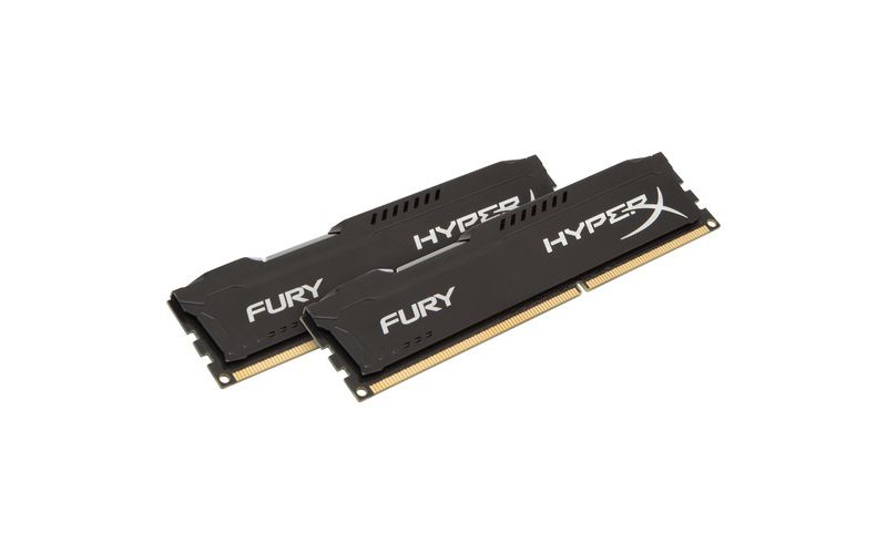 Kingston HyperX Fury 8GB DDR3 SDRAM Memory Module - 8 GB (2 x 4 GB) - DDR3-1333/PC3-10667 DDR3 SDRAM - CL9 - 1.50 V - Non-ECC - Unbuffered - 240-pin