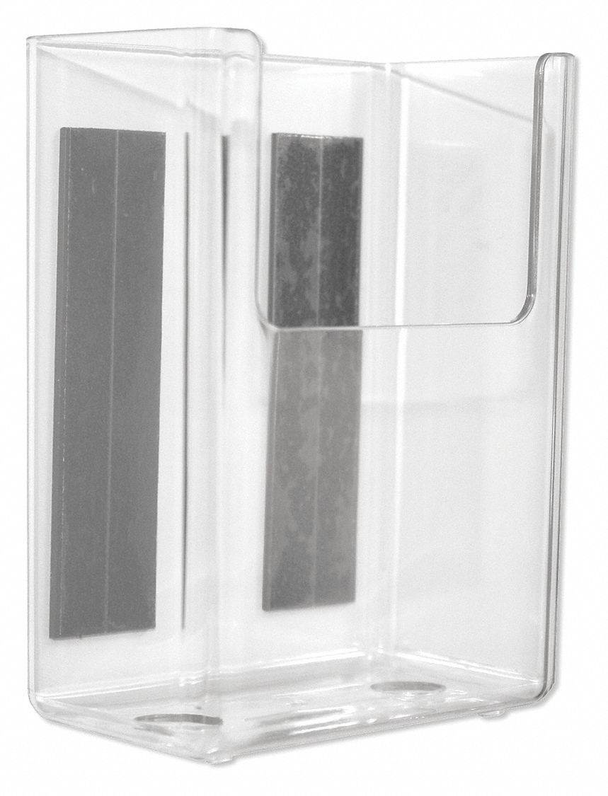 MAGNA VISUAL AHM Marker Holder,Clear,2-7/8 In.W x 4 In. H