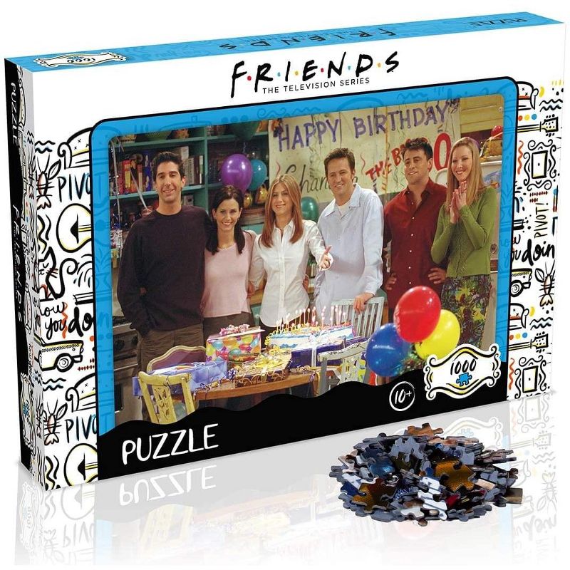 Top Trumps Friends Birthday 1000 Piece Jigsaw Puzzle