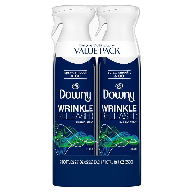 Downy WrinkleGuard Fresh Wrinkle Releaser Fabric Spray - 2pk