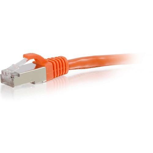 C2G 00861 Cat6 Cable - Snagless Shielded Ethernet Network Patch Cable, Yellow (3 Feet, 0.91 Meters)