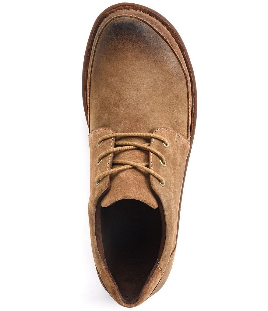 Born Men's Nigel 3-Eye Suede Lace-Up Shoes