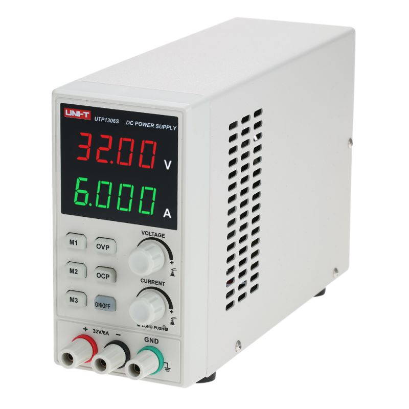 UNI-T Switching DC Power Supply 4 Digits Display LED 0-32V 0-6A High Precision Adjustable Mini Power Supply AC 220V 50Hz