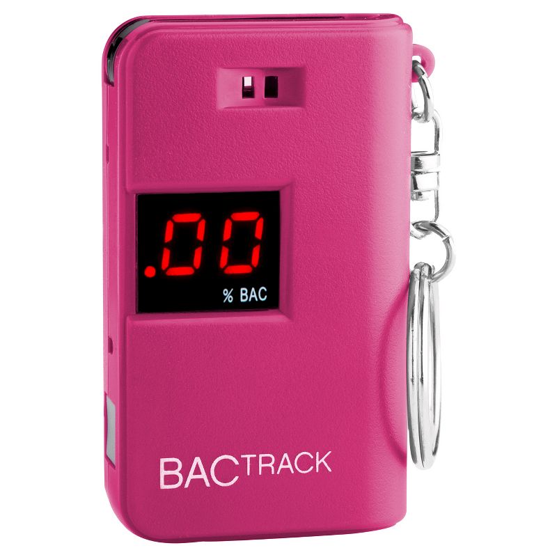 BACtrack Keychain Breathalyzer - Pink