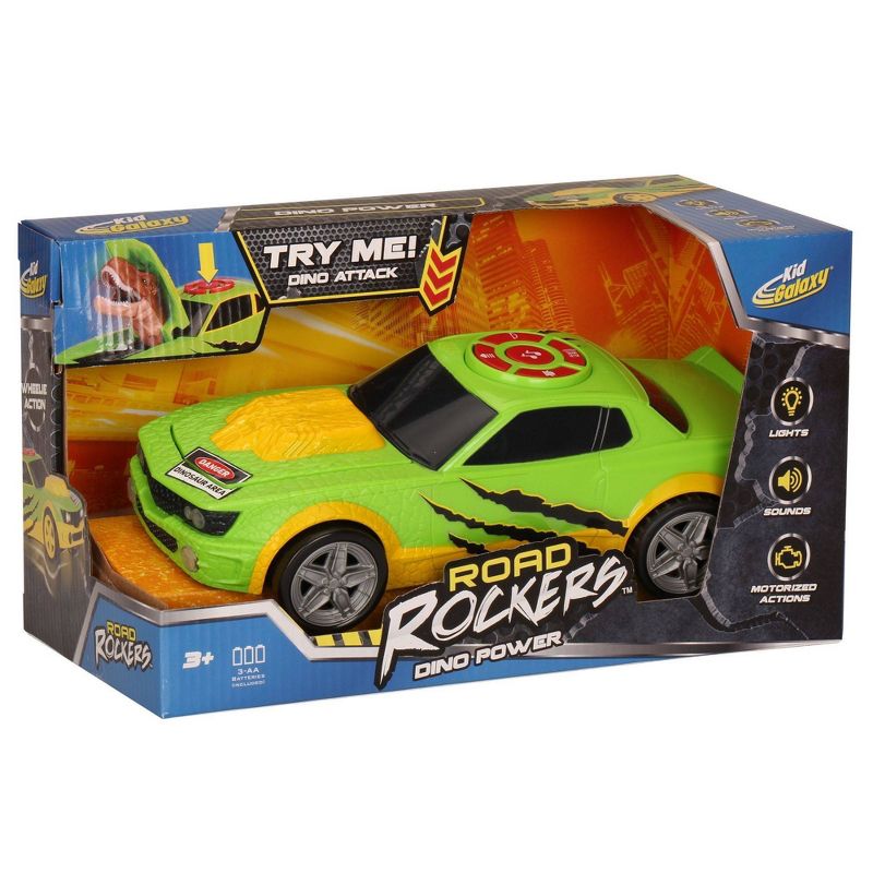 Kid Galaxy Road Rockers Motorized Dino Surprise Car with Sound