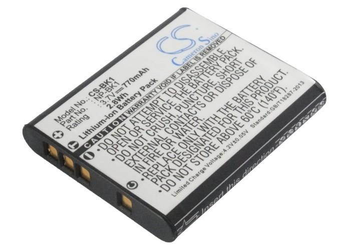 770mAh Battery For SONY Cyber-shot DSC-W180/S, Cyber-shot DSC-W190,