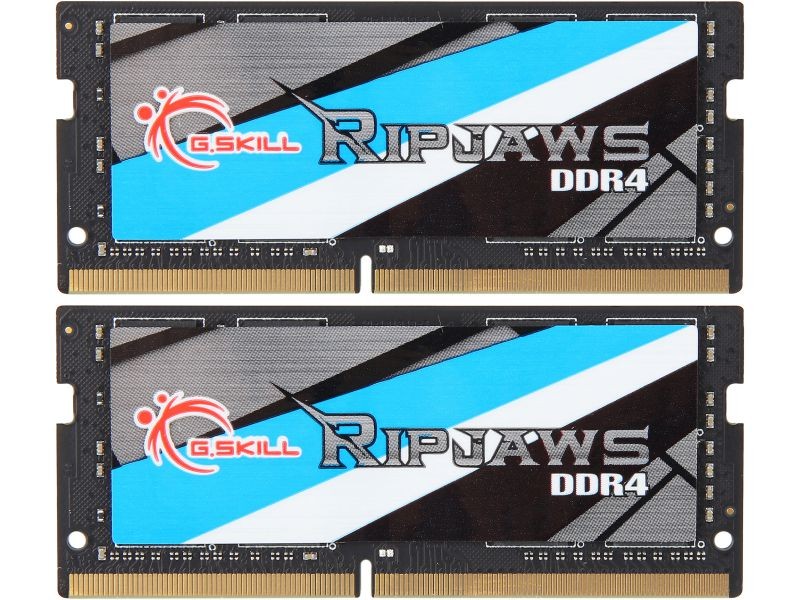 G.SKILL Ripjaws SO-DIMM 8GB 260-Pin DDR4 SO-DIMM DDR4 3200 (PC4 25600) Laptop Memory Model F4-3200C18S-8GRS