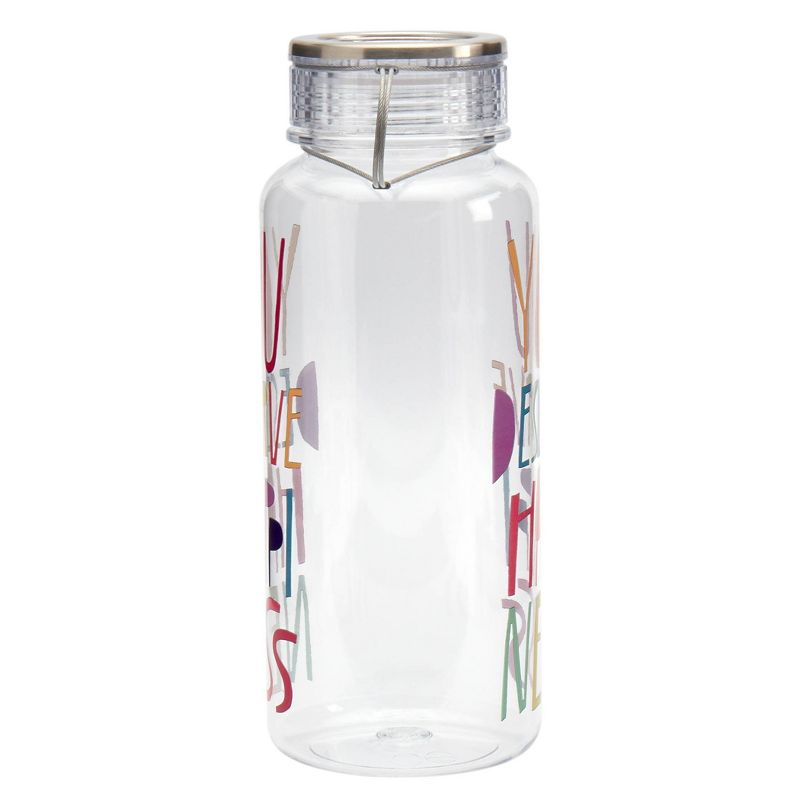 Queer Eye 34oz Plastic You Deserve Happiness Tritan Water Bottle