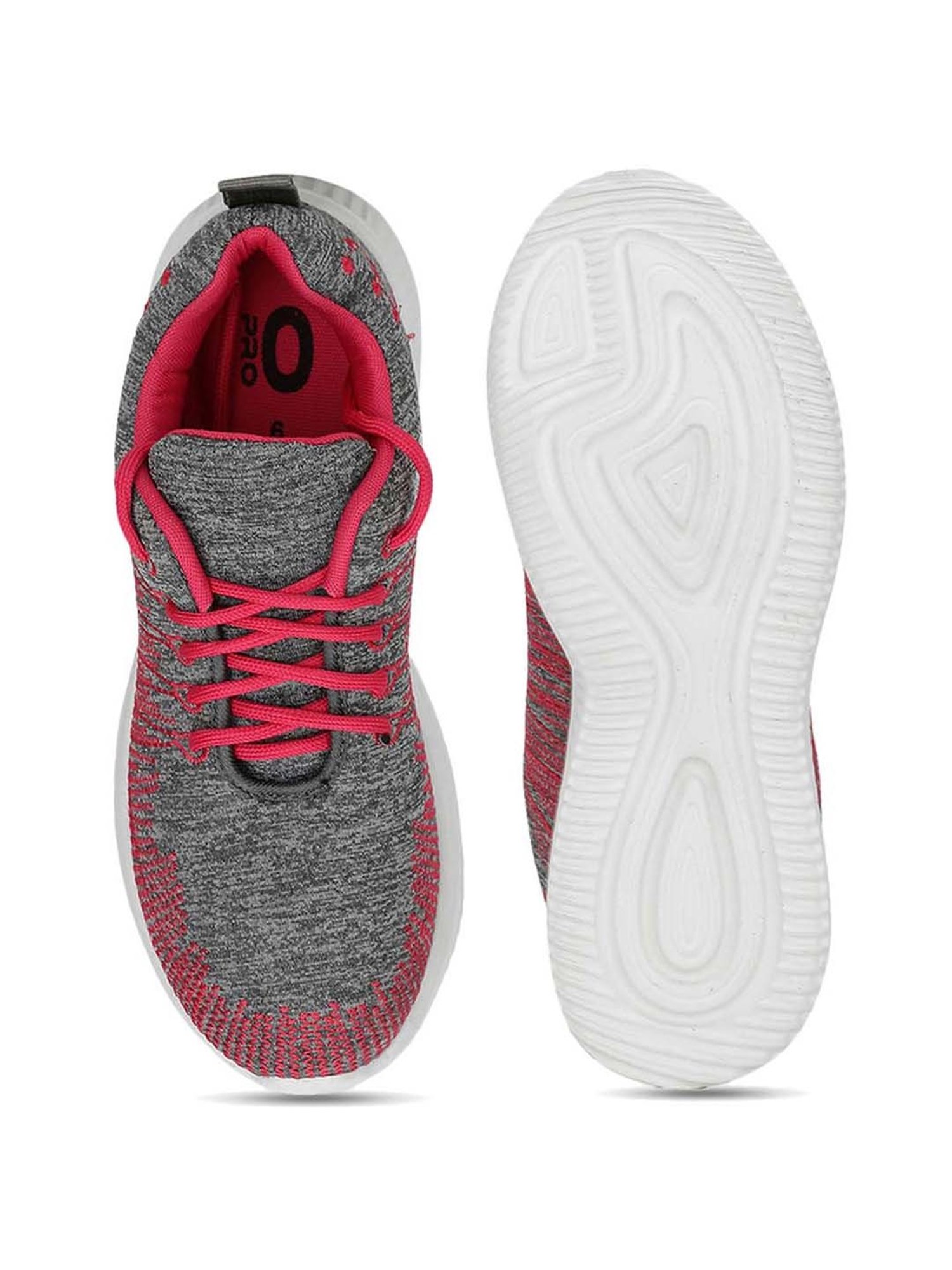 Pro by Khadim's Women's Grey Running Shoes