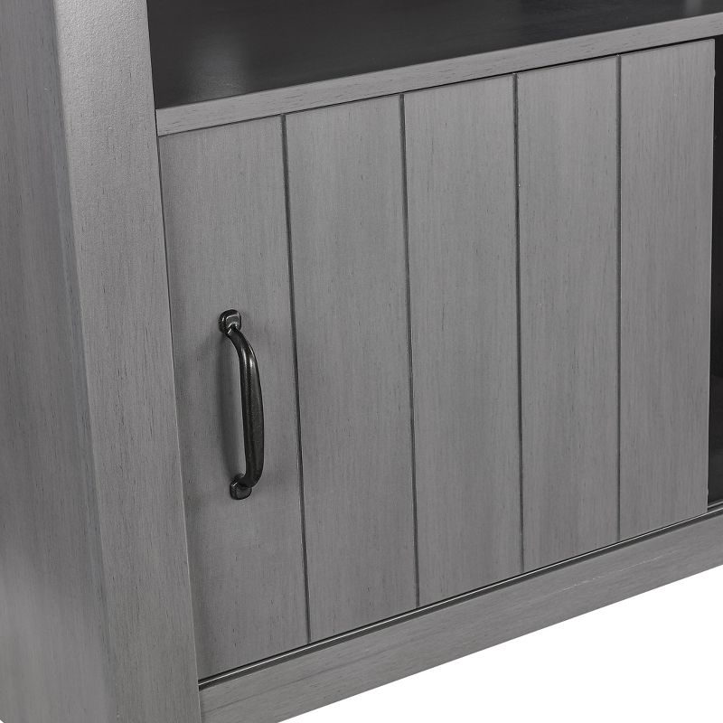 TV Stand for TVs up to 52" Gray - Home Essentials