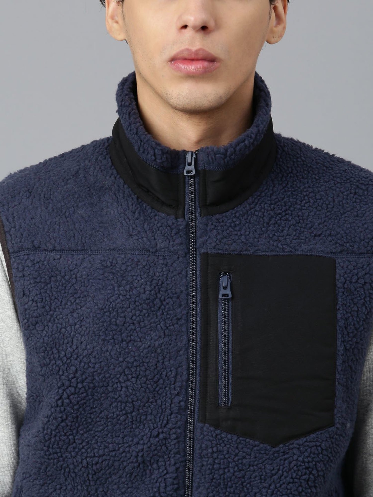 Woodland Navy Regular Fit Sweatshirt